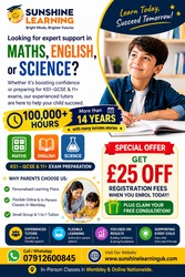 Sunshine Learning | Online Tutoring for Maths,  English &  Science