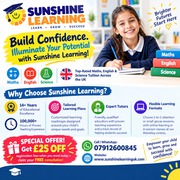 Sunshine Learning | Online Tutoring for Maths,  English & Science  UK